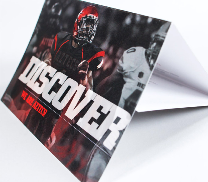 SDSU aztecs football event invitation 