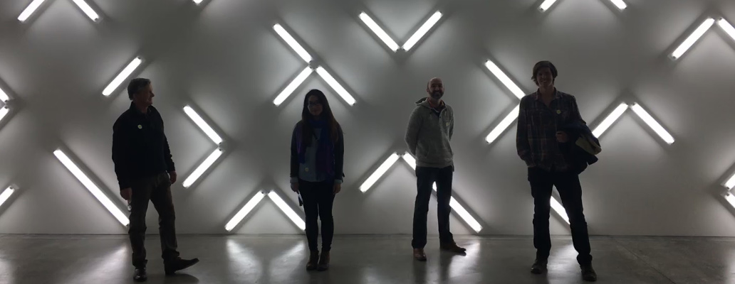 Blik team at the Museum of Contemporary Art